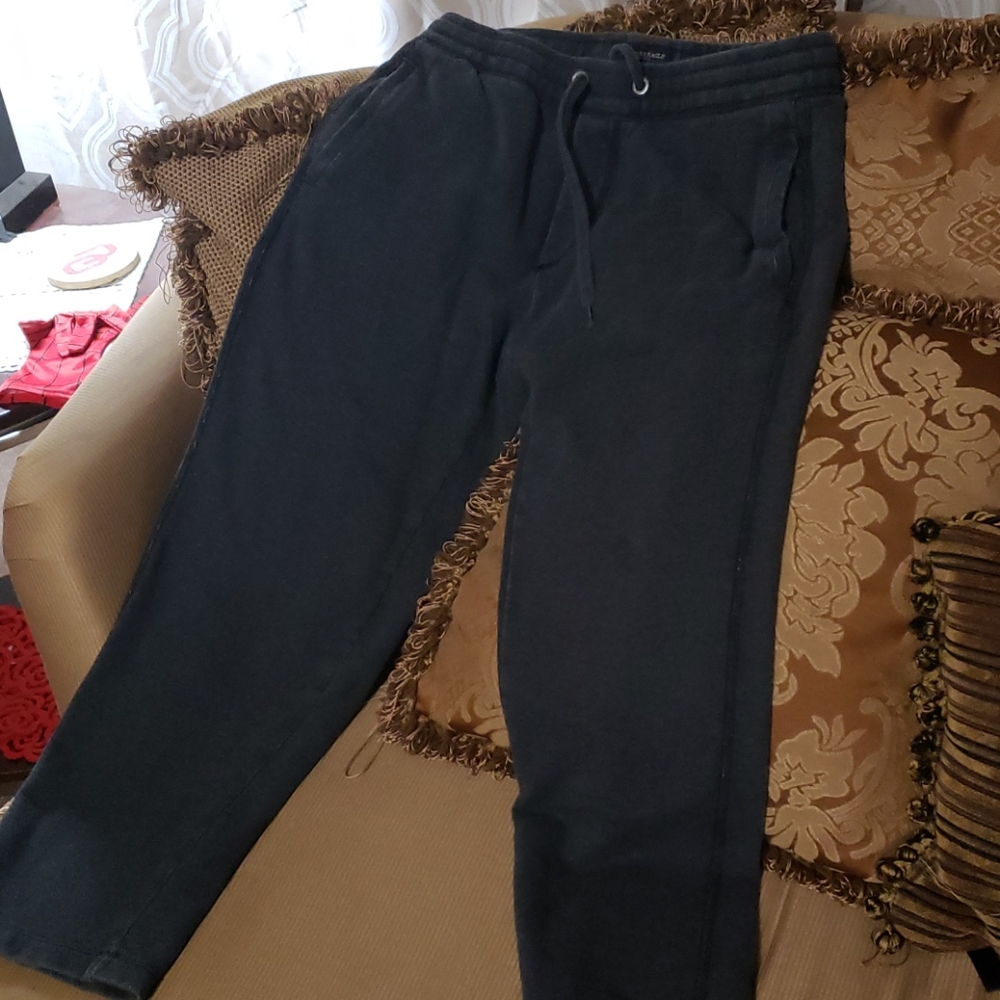 Dark grey American eagle loose fit sweat pants